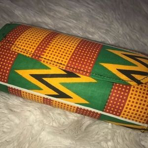Handmade African Print Clutch